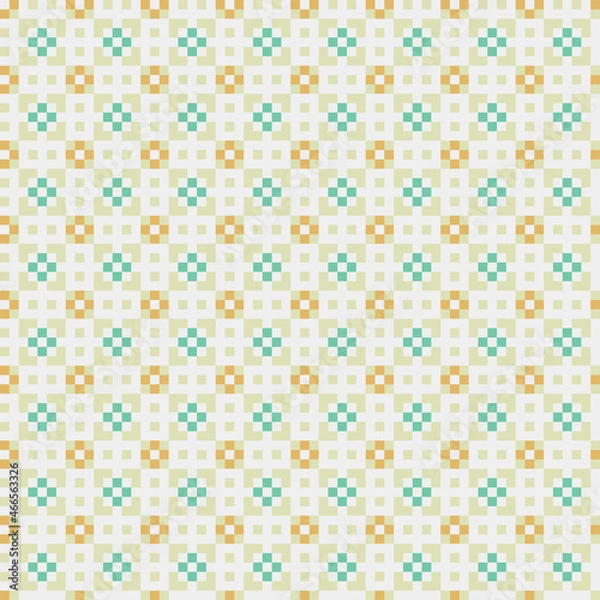 Obraz Abstract Cross Pattern generative computational art illustration