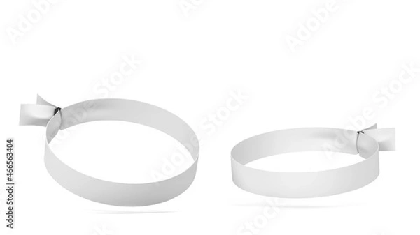 Obraz Blank cloth wristband mockup