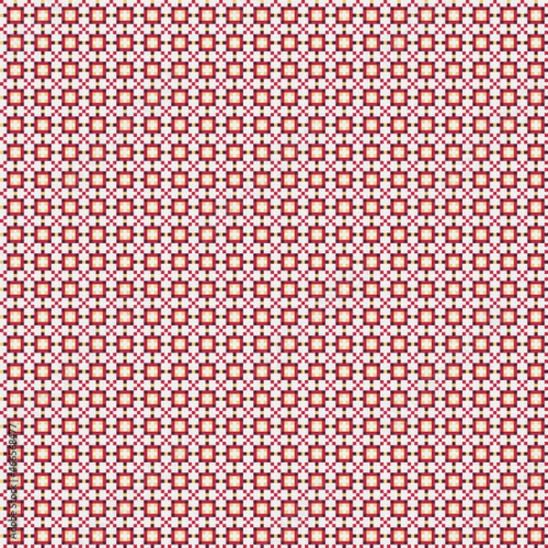 Fototapeta Abstract Cross Pattern generative computational art illustration