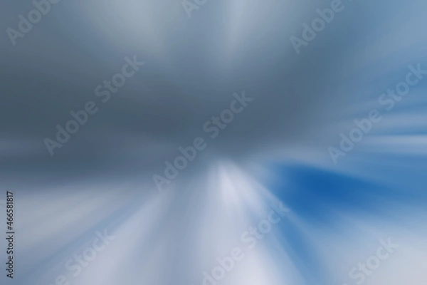 Obraz Stormy dark grey and blue sky speed blur