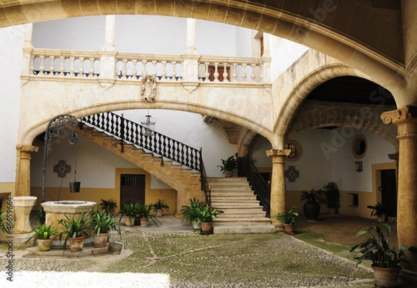 Obraz Courtyard