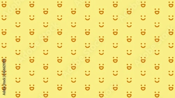 Fototapeta スマイルスマイル　イエロー