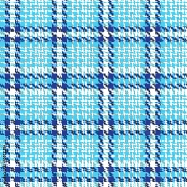 Obraz Blue Ombre Plaid textured Seamless Pattern