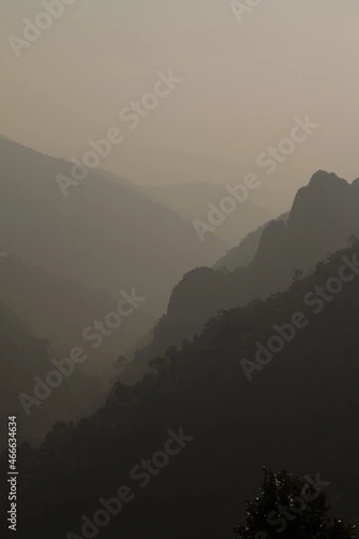 Obraz Sunrise in the mountains