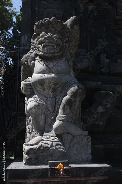 Obraz Stone lion statue