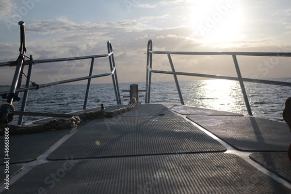 Obraz Pier at sunset