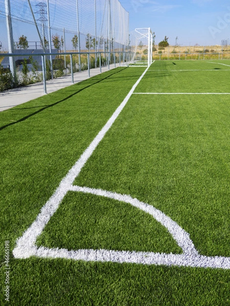Obraz Soccer Corner Marking