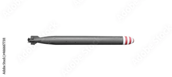 Obraz Combat torpedo from a submarine.