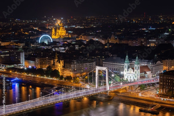 Obraz Budapest at night 
