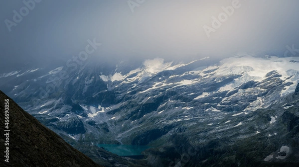 Obraz Mountains of the Austrian Alps during summer
