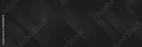 Obraz Vector abstract dark grey graphic design Banner Pattern background template