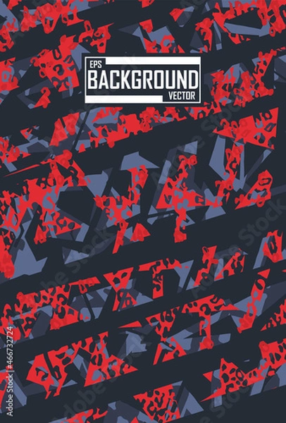 Fototapeta Abstract background with sport pattern, for leggings