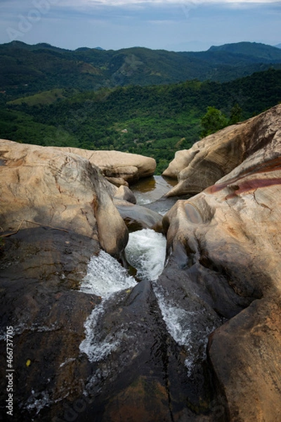 Fototapeta river in mountains
