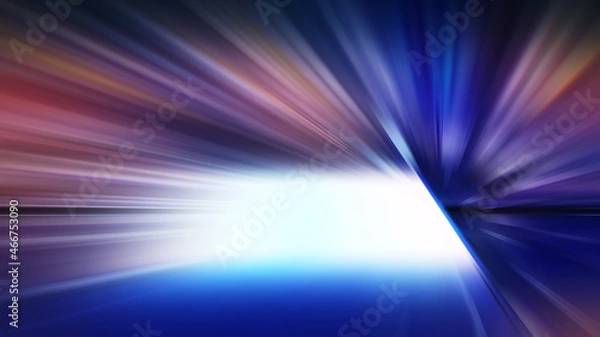 Fototapeta Speed motion on night,Abstract image of future technology concept