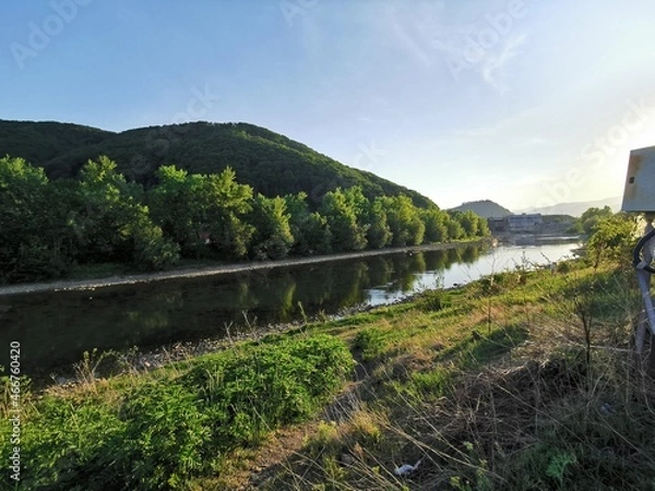 Obraz landscape with river