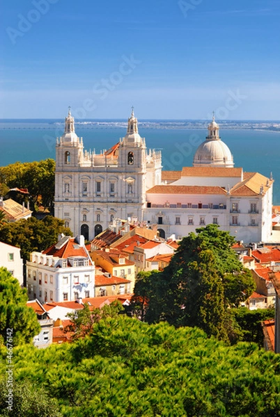 Fototapeta Widok Lizbony