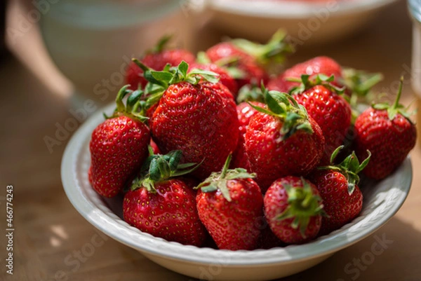 Obraz Erdbeeren in der Schale