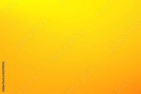 Fototapeta Soft gradient orange and yellow blurred empty background for web design
