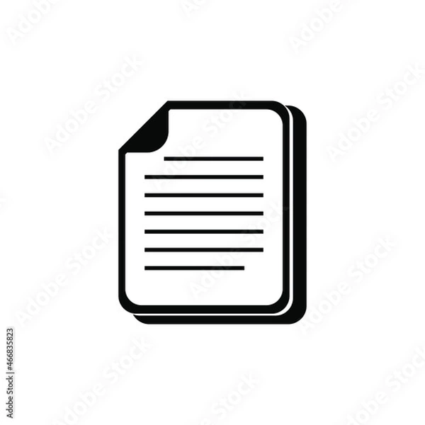 Obraz folder icon with paper