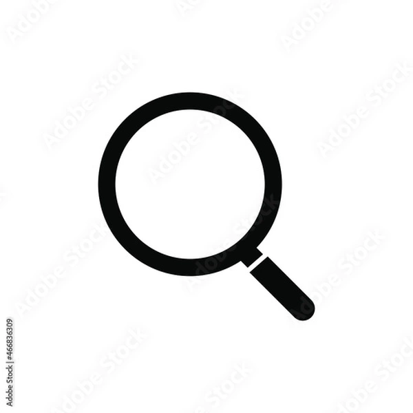 Obraz magnifying glass isolated on white