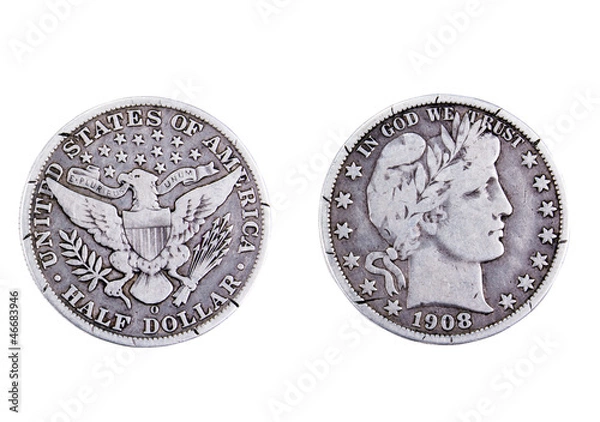Obraz American half dollar