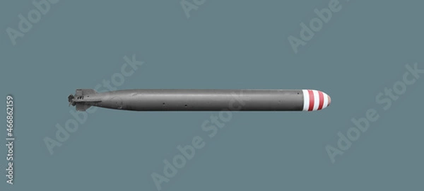 Obraz Combat torpedo from a submarine.