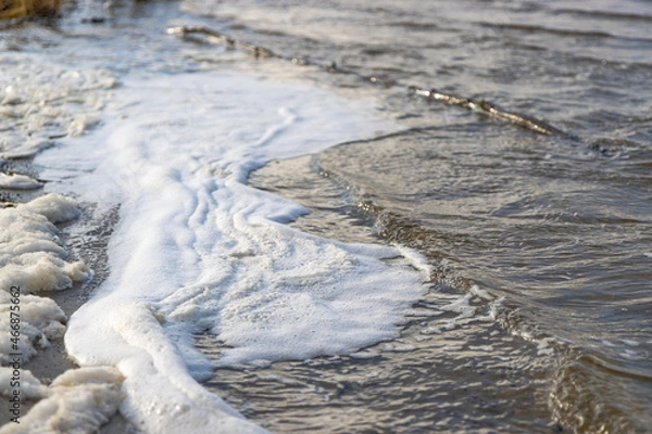 Fototapeta river in winter