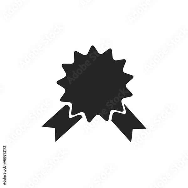 Fototapeta Ribbon icon vector illustration design