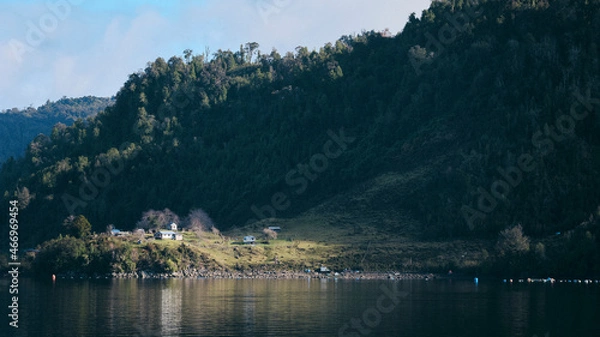 Fototapeta Cabin reflection