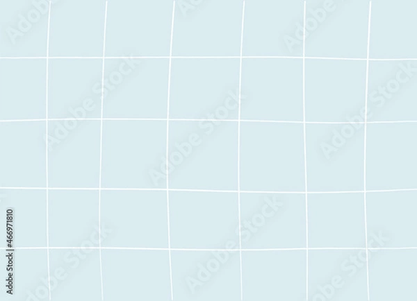 Obraz Modern grid background on light blue. Vector backdrop.