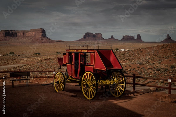 Obraz Goulding's Lodge, Monument Valley, Utah