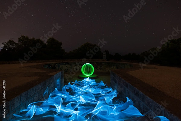 Fototapeta Lightpainting