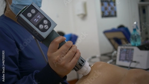 Fototapeta fotografías de fisioterapia