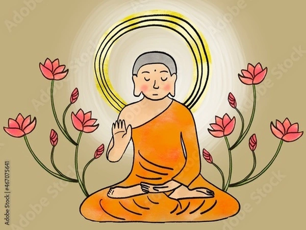 Obraz お釈迦様