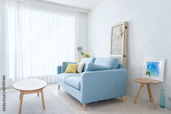 Fototapeta リビング風景　無人