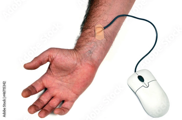 Fototapeta Cyberdépendance