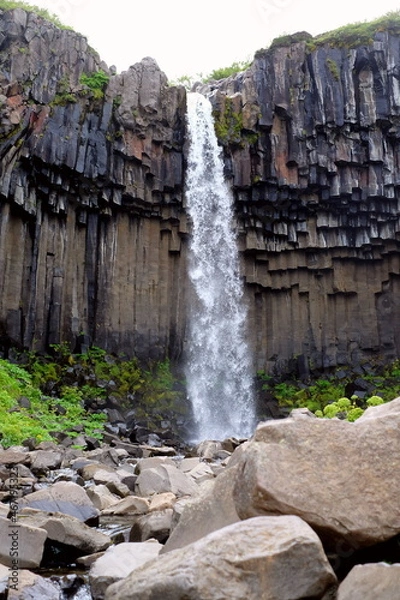 Obraz Svartifoss waterfall