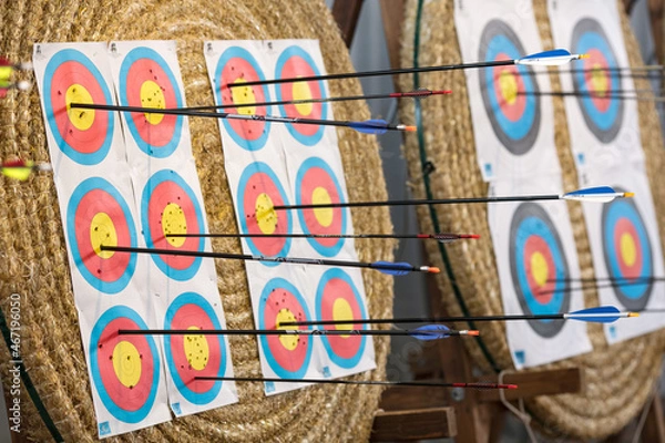 Fototapeta archery indoor