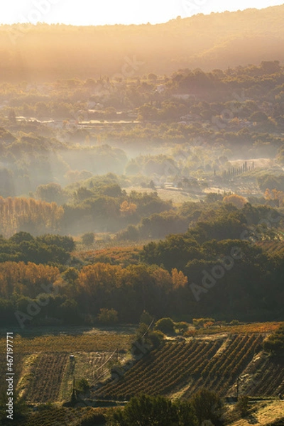 Obraz Sunset over the mountains