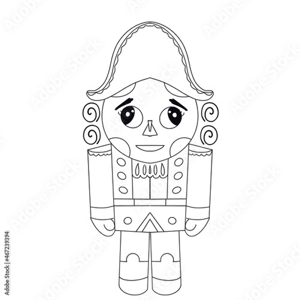 Obraz coloring book cartoon