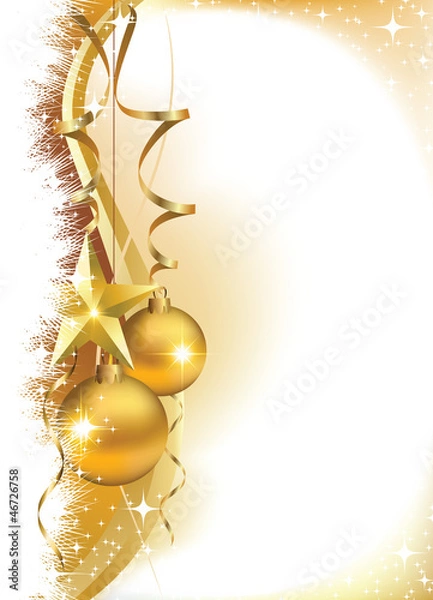 Obraz Christmas card