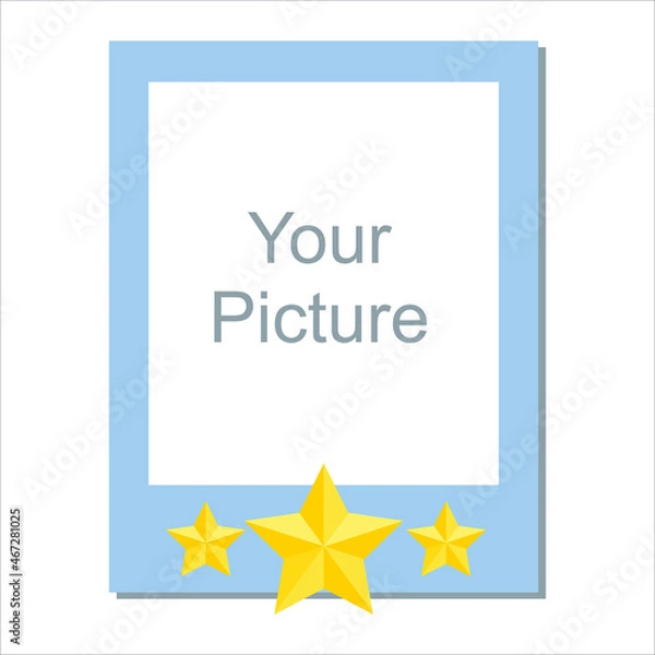 Obraz Photo Frame Design Template Vector