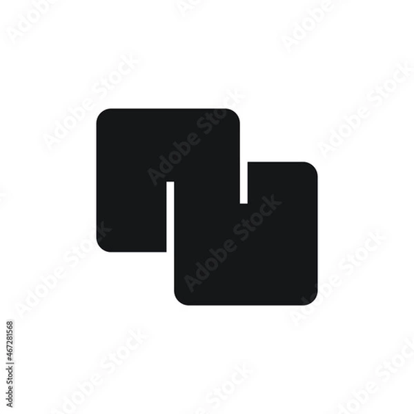 Fototapeta Merge icon design vector illustration