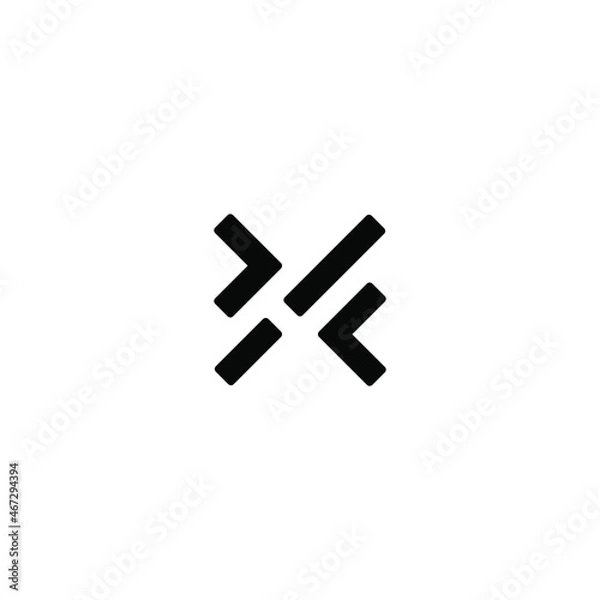 Fototapeta initial logo FF