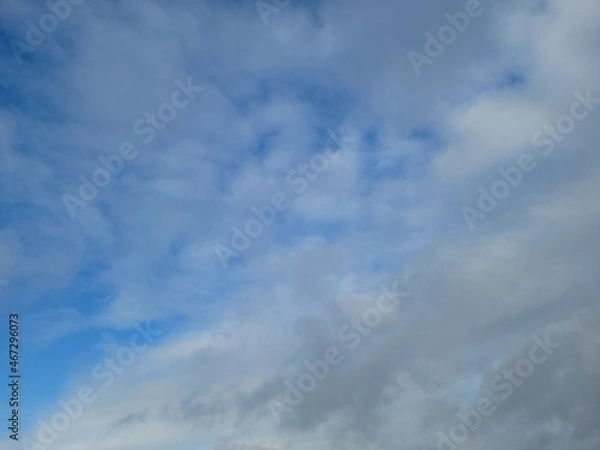 Obraz blue sky with clouds