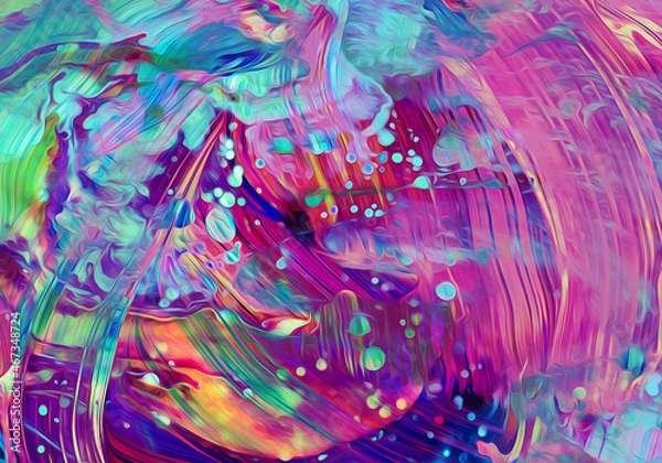 Obraz texture, textura, holograma