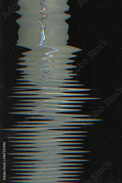 Obraz texture, GLTICH