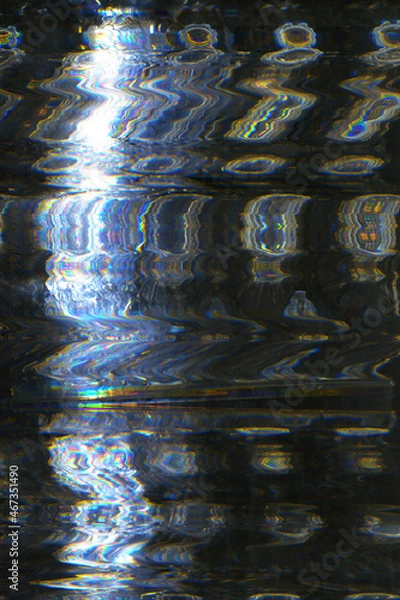 Obraz texture, GLTICH