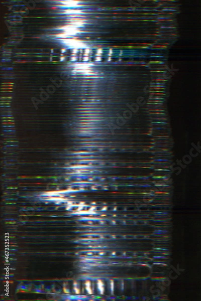 Obraz texture, GLTICH