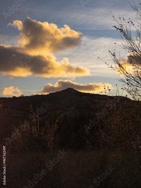 Obraz The peak during sunset
